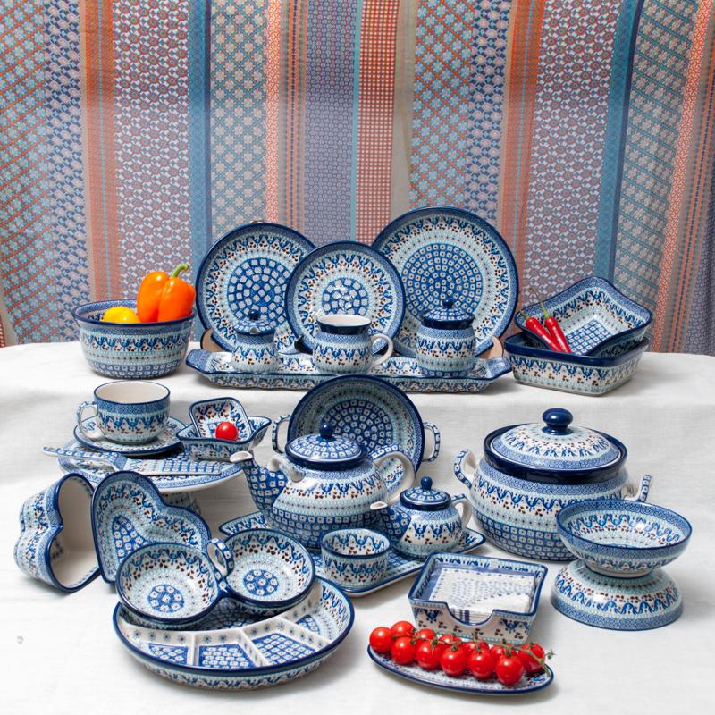 Посуда саратов купить. Столовый сервиз Марракеш. Paci турецкая посуда. Синий столовый сервиз Marakesh. Посуда в марокканском стиле.