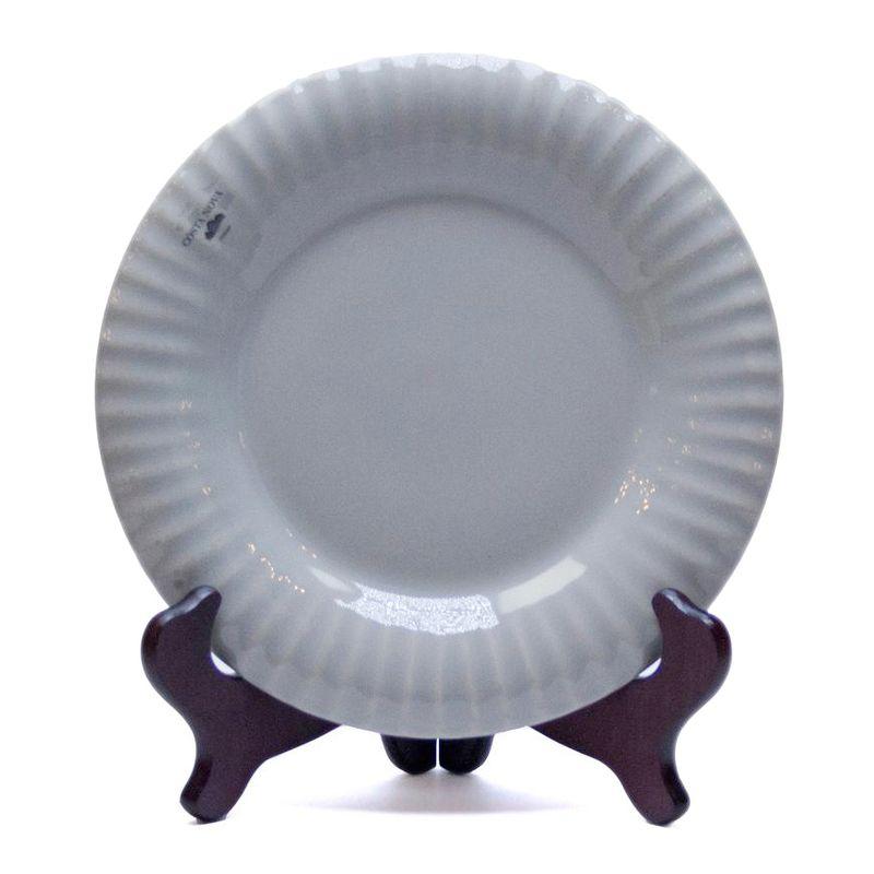 Набор из 6-ти мелких тарелок серого цвета Village