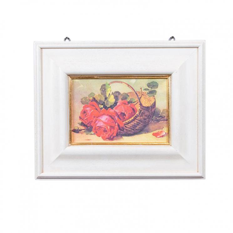 Репродукция картины Decor Toscana Красные розы 53×43 см - фото