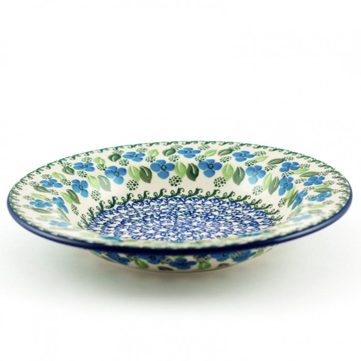 Набор из 6-ти керамических тарелок для супа "Вербена" Керамика Артистична - фото