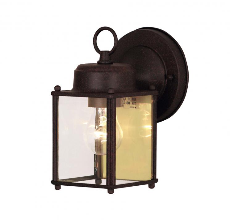 Настенный фонарь с прямоугольным абажуром Exterior Collections - фото