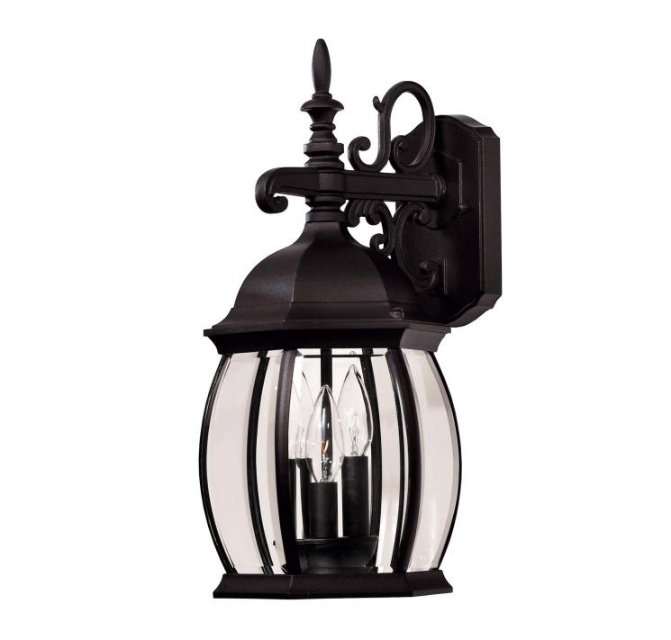 Настенный фонарь с лампочками в форме свеч Exterior Collections - фото