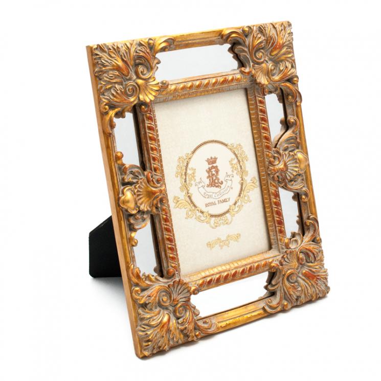 Фоторамка настольная в цвете "античное золото" Antique Royal Family - фото