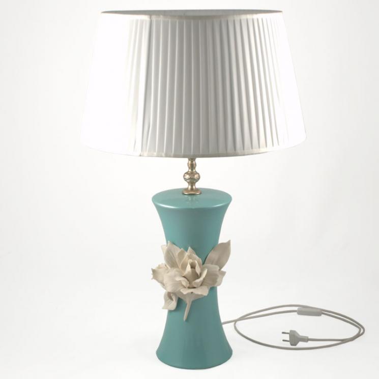 Лампа настольная Capodimonte Tulipani Verde Mezzaluna - фото