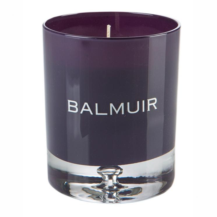 Свеча в подсвечнике пурпурного цвета Balmuir - фото