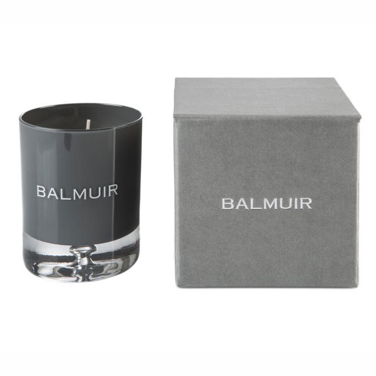 Свеча в подсвечнике серого цвета Balmuir - фото