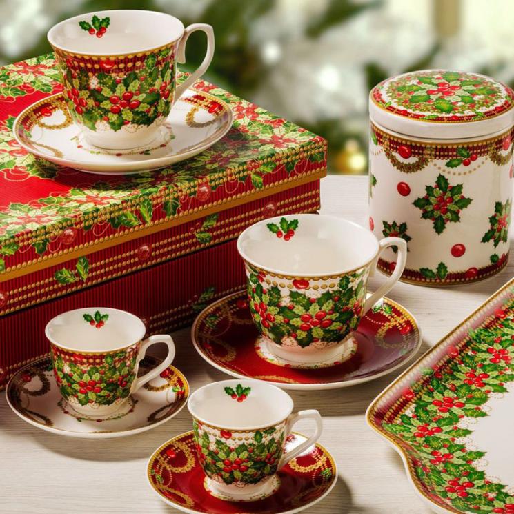 Красочная коллекция новогодней посуды «Исполнение желаний» Palais Royal - фото
