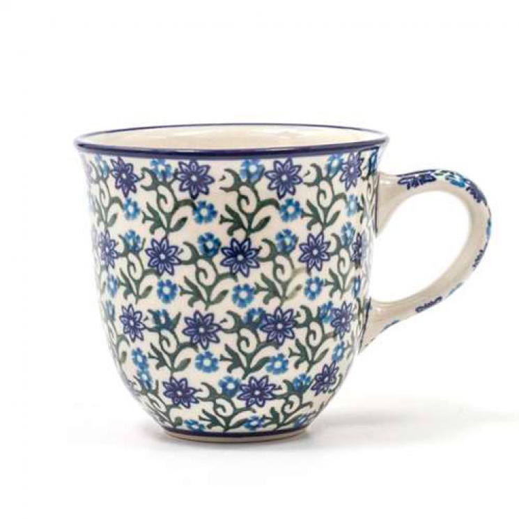 Чашка с цветочками Керамика Артистична - фото