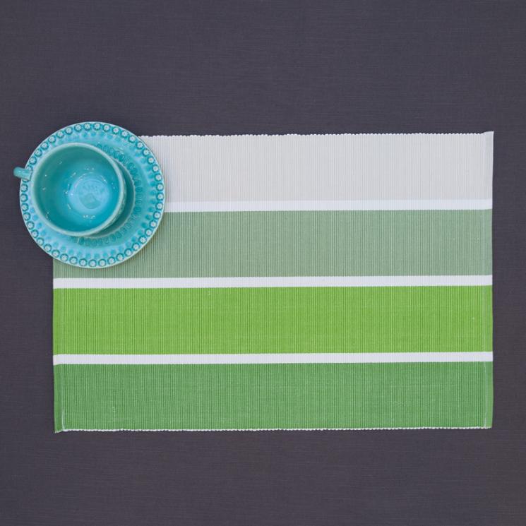 Салфетка подставная зеленая Tint - фото