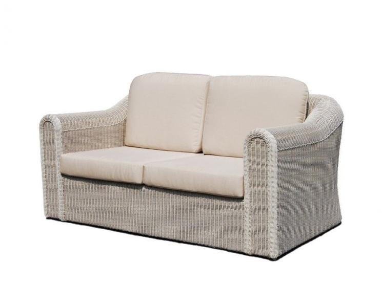 Плетеный 2-местный диван из ротанга для улицы Calderan Skyline Design - фото