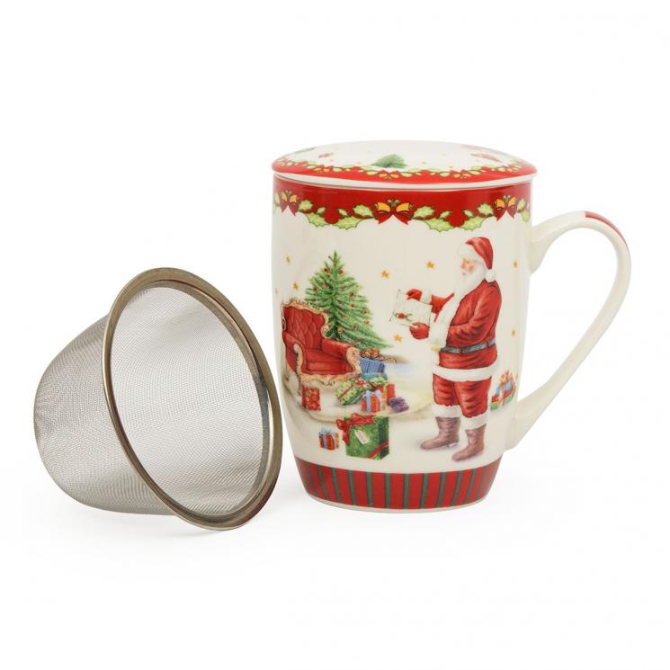 Чашка чайная подарочная "Добрый Санта" Palais Royal - фото