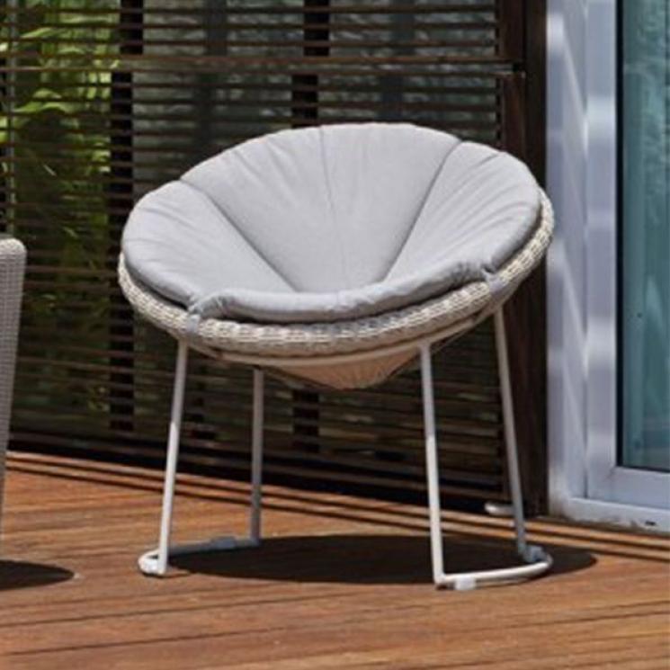 Балконное круглое кресло с мягкой подушкой Luna Skyline Design - фото