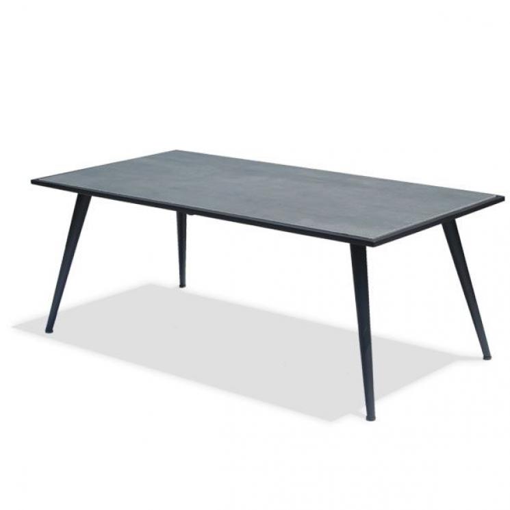 Прямоугольный кофейный столик из металла черного цвета Serpent Skyline Design - фото