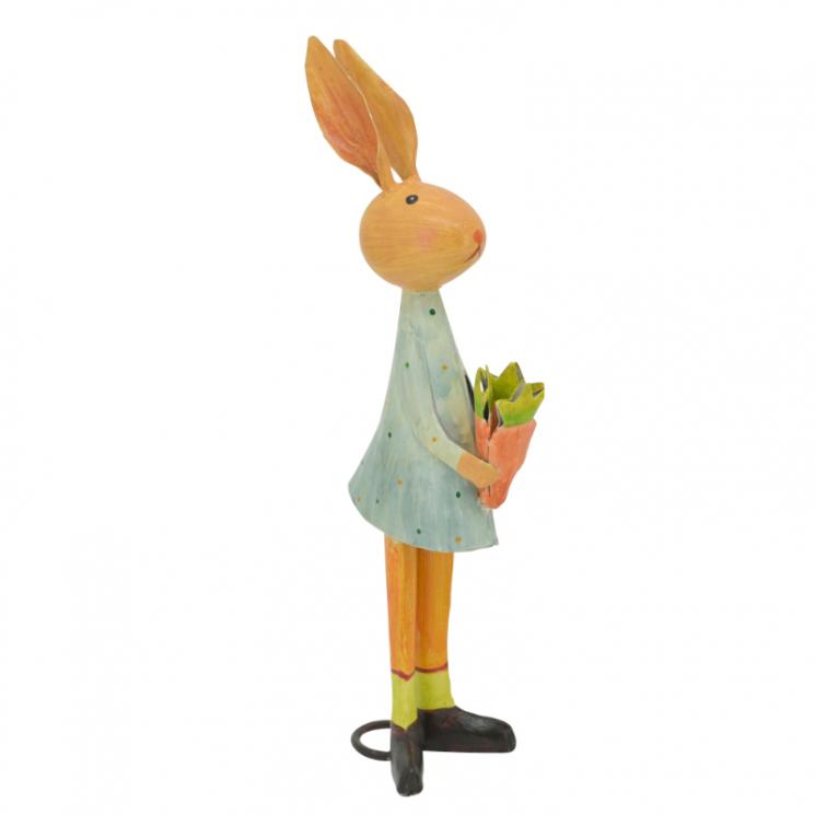 Статуэтка металлическая "Крольчиха с морковкой" Kanu Exner - фото