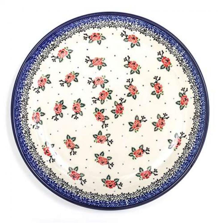 Набор 6 шт. тарелок "Чайная роза" Керамика Артистична - фото