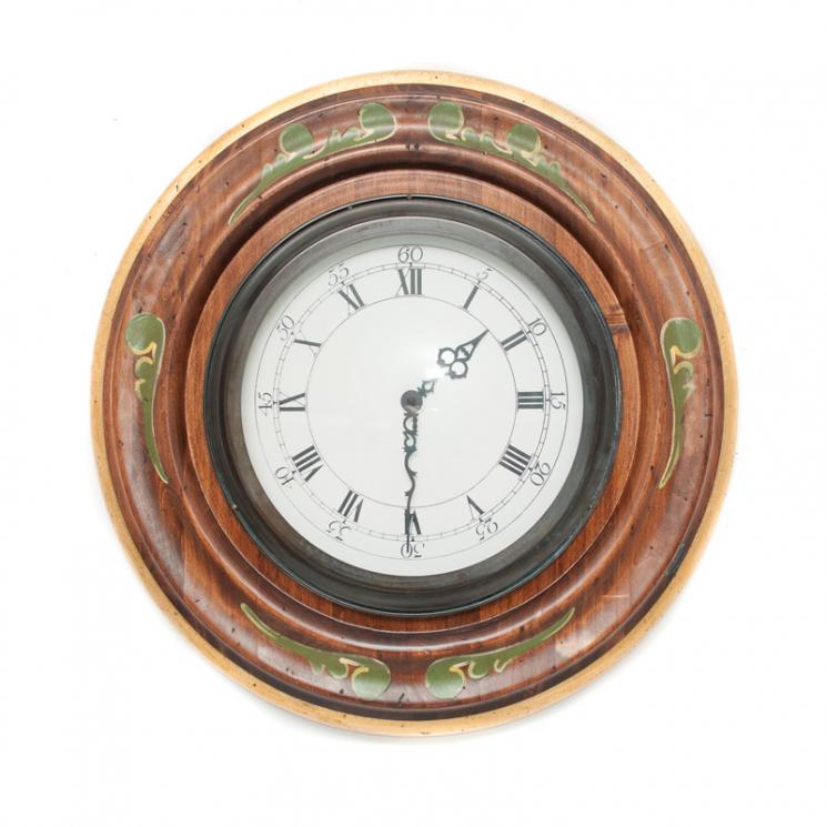 Часы антикварные с росписью Capanni - фото