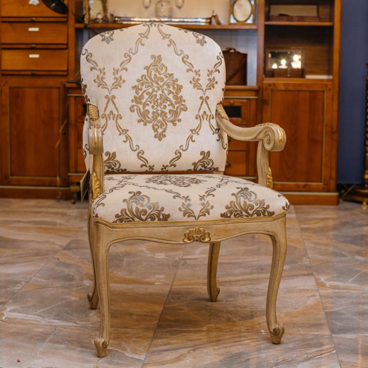 Роскошный стул в стиле рококо из натурального дерева Grifoni Silvano  - фото