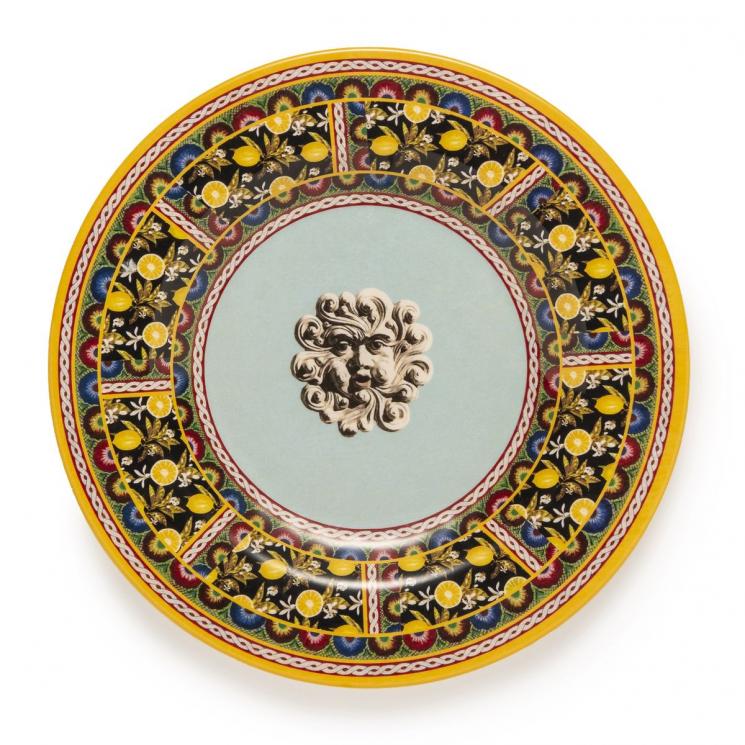 Тарелка десертная из меламина с узором Santa Rosalia Palais Royal - фото