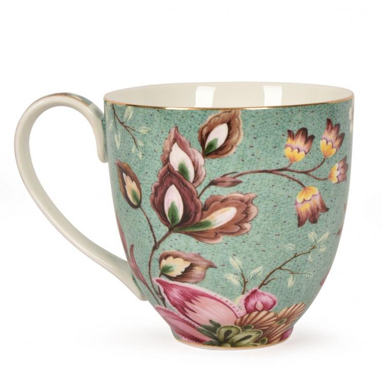 Чашка чайная бирюзовая Fleurs Palais Royal - фото