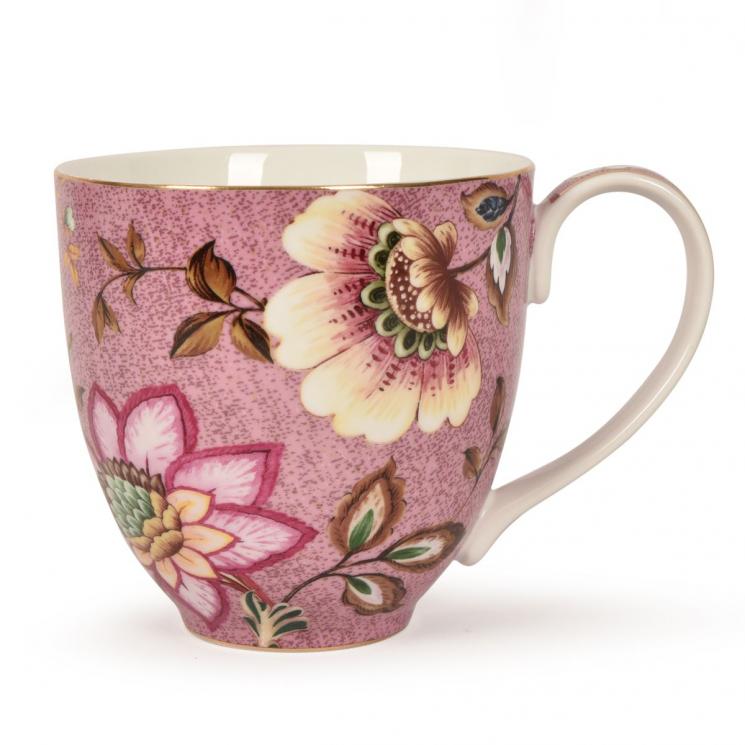 Чашка чайная розовая Fleurs Palais Royal - фото