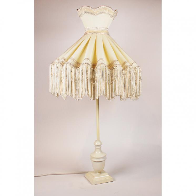 Настольная лампа с абажуром с бахромой Zandbergen Decoraties BV - фото