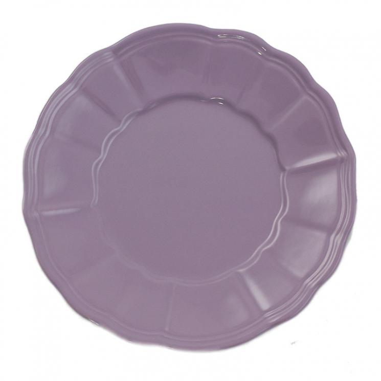 Тарелки фиолетовые, набор 6 шт Loto Comtesse Milano - фото