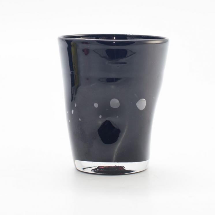 Набор стаканов Comtesse Milano Samoa непрозрачные черные 6 шт. - фото