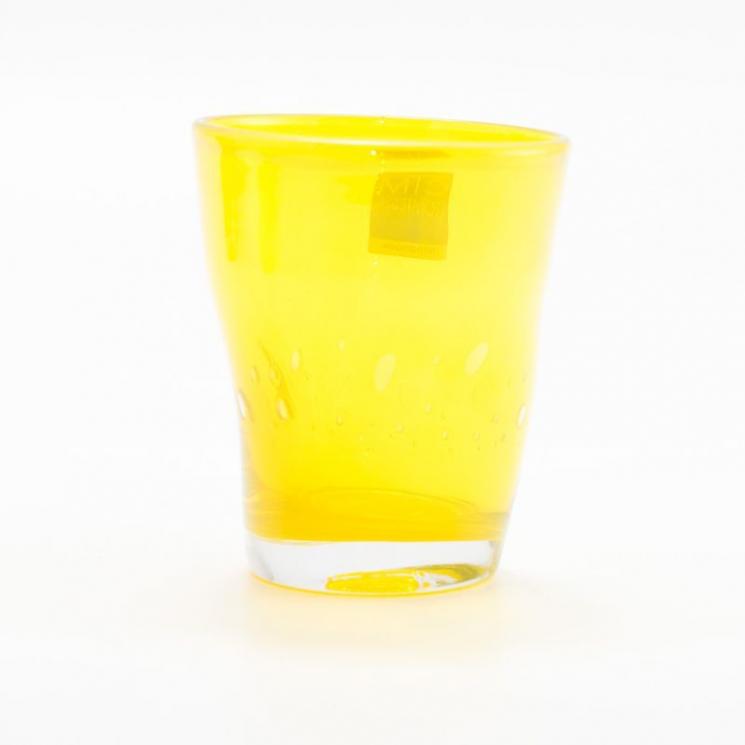 Набор стаканов Comtesse Milano Samoa желтые 6 шт. - фото