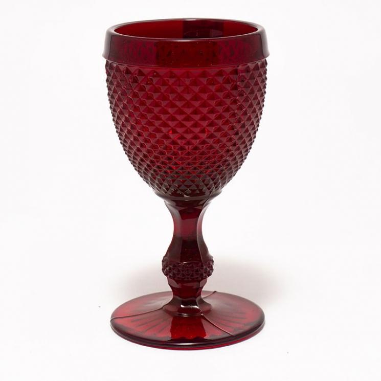 Красный бокал для воды с фактурной поверхностью Vista Alegre - фото