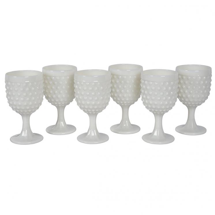 Набор бокалов белых непрозрачных для вина Ibiza 6 шт. Maison - фото