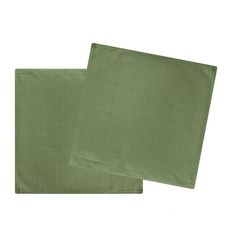 Набор салфеток однотонных зеленых 2 шт. Jaffa Maison - фото