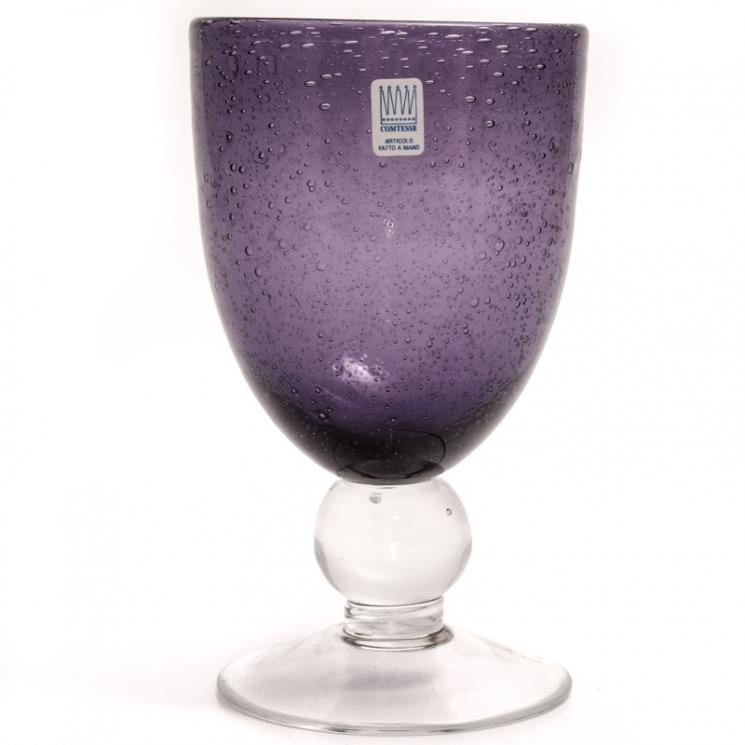 Фиолетовый бокал для воды Matisse Comtesse Milano - фото