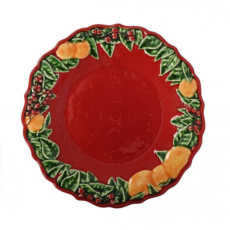 Тарелка десертная "Рождественская гирлянда" Bordallo - фото