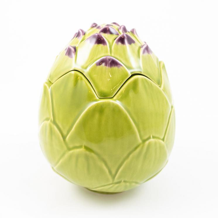 Емкость для хранения керамическая в зелено-фиолетовом тоне "Артишок" Bordallo - фото