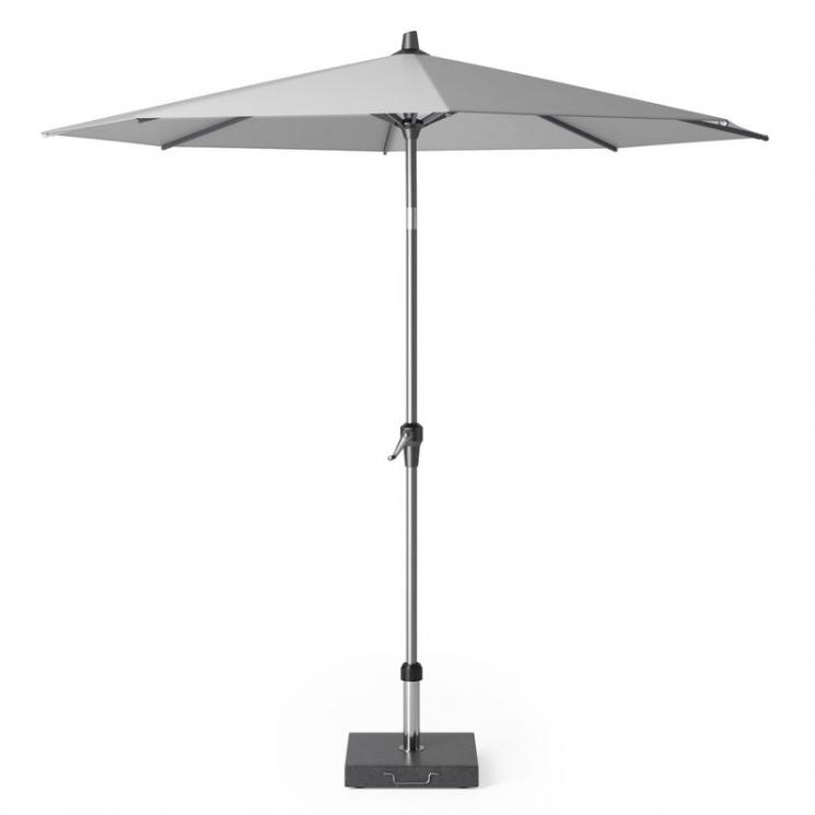 Зонт для дачи и сада светло-серый Riva Platinum - фото