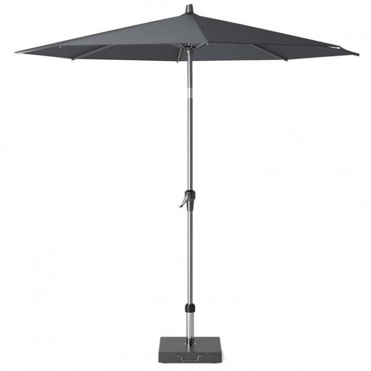 Зонт солнцезащитный для улицы антрацит Riva - фото