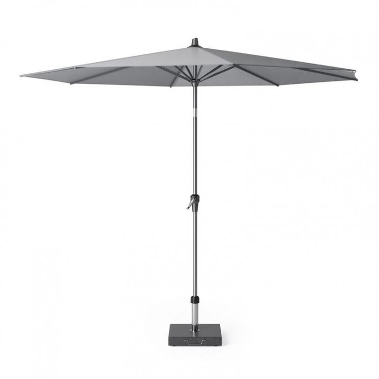 Зонт для террасы и сада цвета Манхэттен Riva premium Platinum - фото