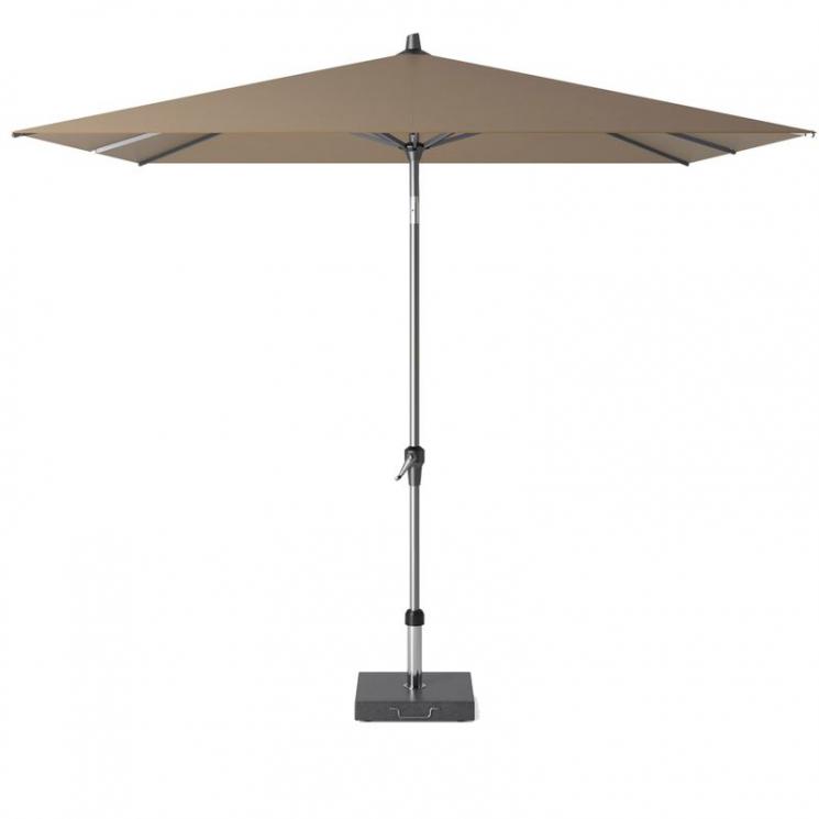 Большой зонт для сада цвета тауп Riva Platinum - фото