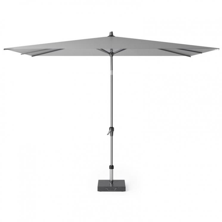 Зонт от солнца на дачу светло-серый Riva Platinum - фото
