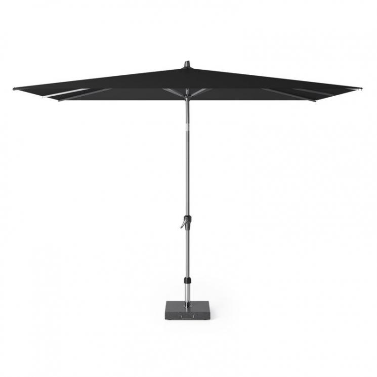 Большой садовый зонт черный Riva Platinum - фото