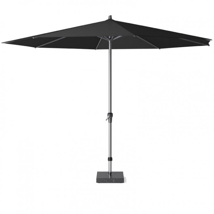 Зонт большой уличный черный Riva Platinum - фото