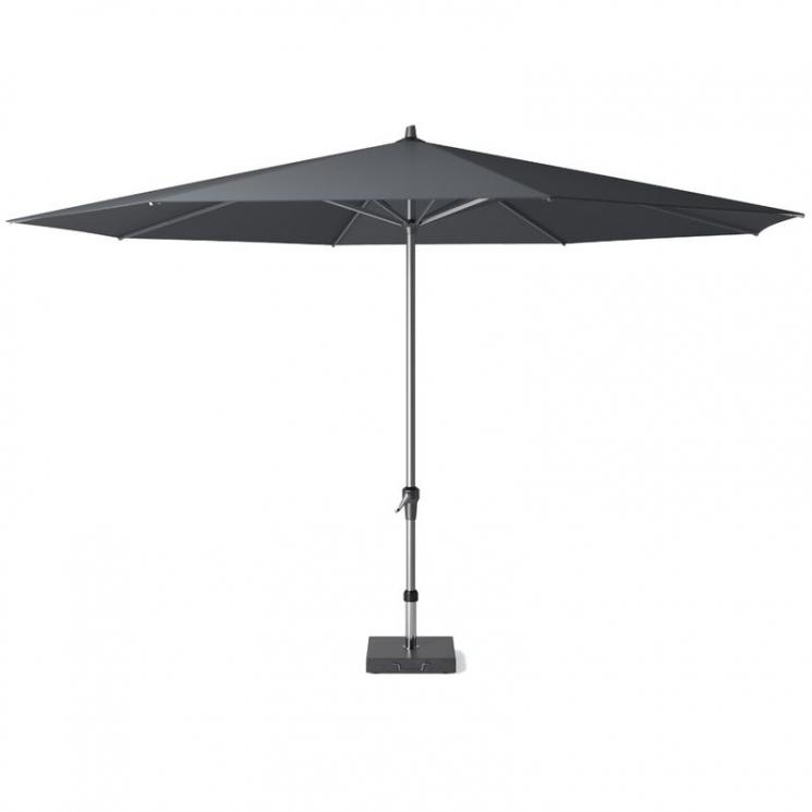 Зонт на террасу цвета антрацит Riva Platinum - фото