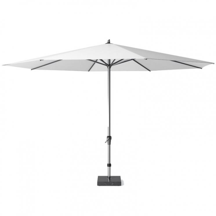 Зонт большой от солнца белый Riva Platinum - фото