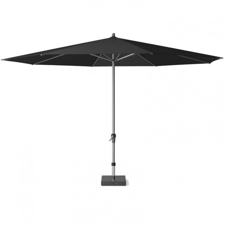 Зонт для сада или кафе черный Riva Platinum - фото
