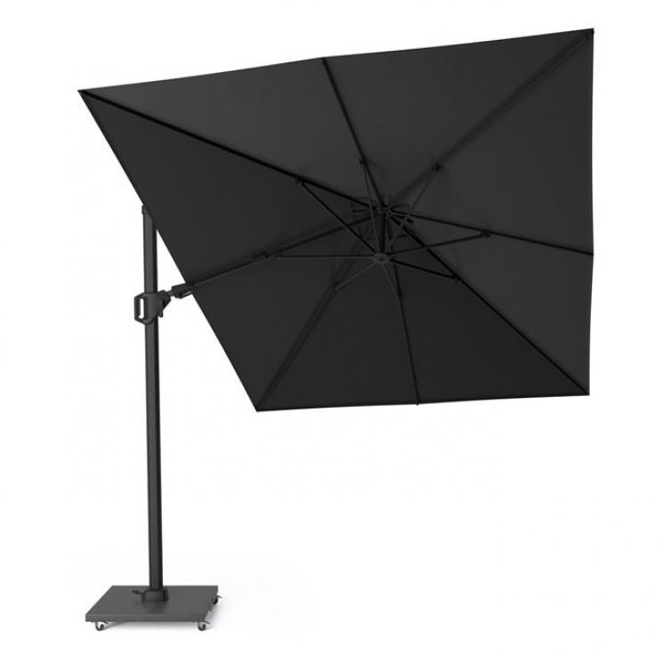 Зонт для сада и террасы цвета черный оникс Challenger T2 premium Platinum - фото