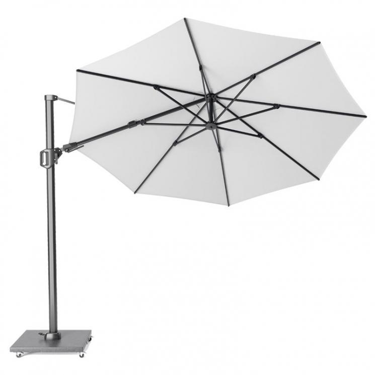 Садовый зонт большой белый Challenger T2 Platinum - фото