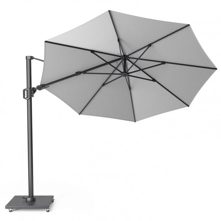 Зонт от солнца поворотный светло-серый Challenger T2 Platinum - фото