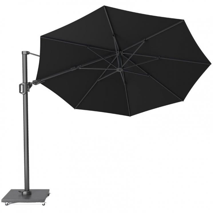 Зонт садовый черный Challenger T2 Platinum - фото