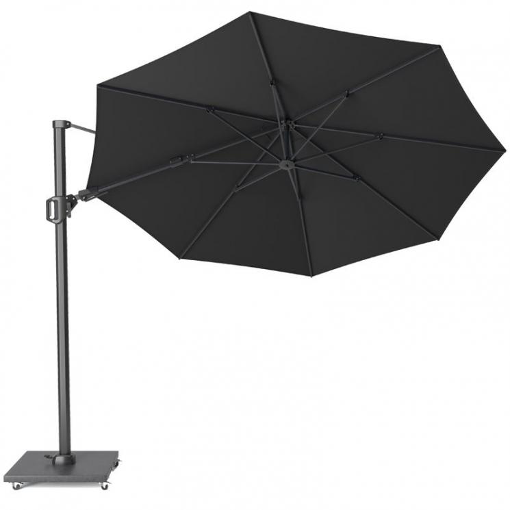 Зонт садовый черный Challenger T2 premium Platinum - фото