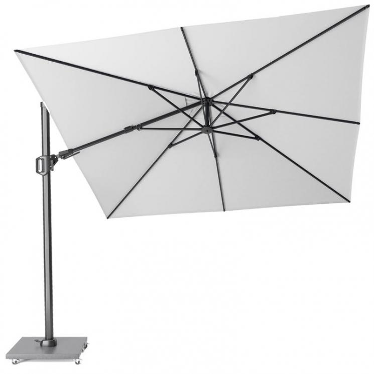 Зонт уличный от солнца белый Challenger T2 Platinum - фото